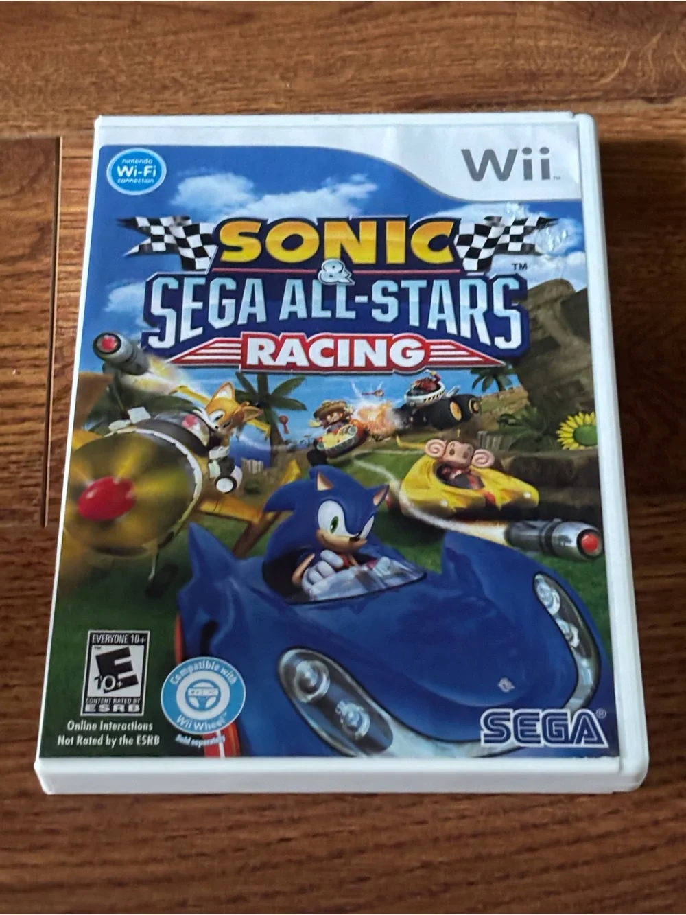 Sonic & Sega All-Stars Racing (Wii)  video game